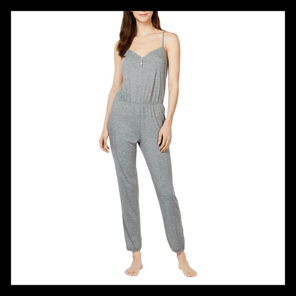 Alfani Other - Alfani sleep wear grey jumpsuit size small